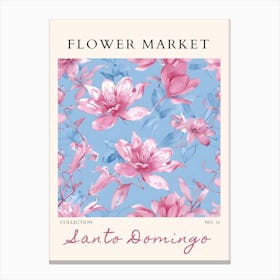 Flower Market 61 Canvas Print