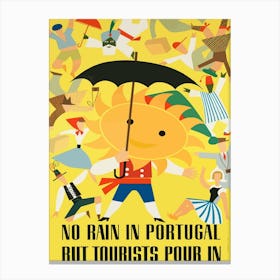 No Rain In Portugal Canvas Print