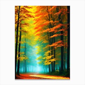 Autumn Forest 77 Canvas Print