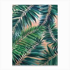 Palm Leaves 1 Canvas Print
