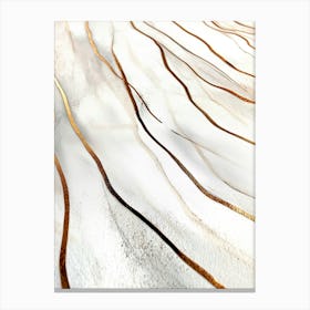 Abstract Gold Canvas Print