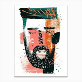 Portrait Of A Man 34 Canvas Print