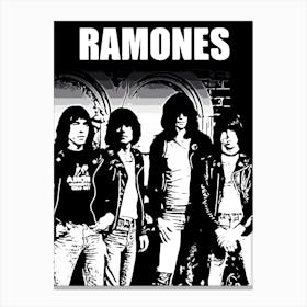 Ramones band music 6 Canvas Print