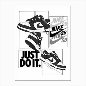 Nike Just Do It Canvas Print