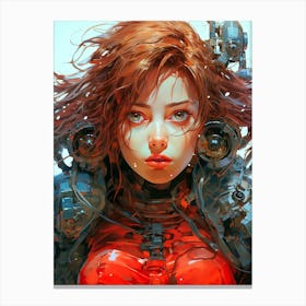 Sci-Fi Girl Canvas Print