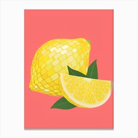 Lemons Canvas Print