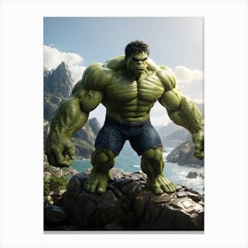 Incredible Hulk 3 Canvas Print