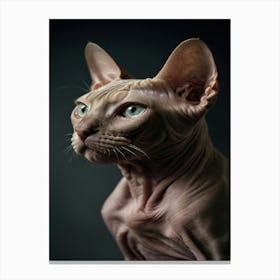 Sphynx Cat Canvas Print