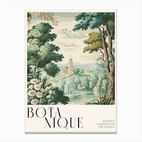 Botanique Fantasy Gardens Of The World 71 Canvas Print