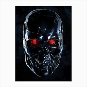 Terminator Cyborg Canvas Print