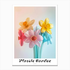 Dreamy Inflatable Flowers Poster Daffodil 1 Canvas Print