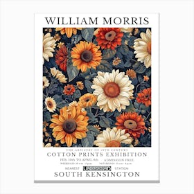 William Morris Cotton Prints Exhibition 31 Canvas Print