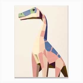 Nursery Dinosaur Art Eotyrannus 1 Canvas Print