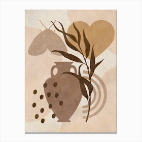 Heart Of Gold 1 Canvas Print