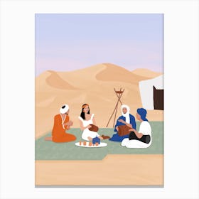 Sahara Desert Morocco Canvas Print
