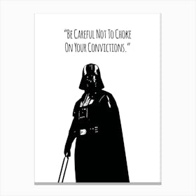 Funny Quote Canvas Print