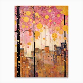 Pink Illumination Canvas Print