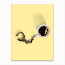 Coffee Shackles Canvas Print