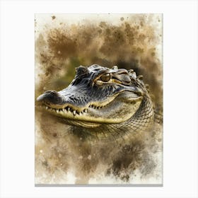 Alligator 27 Canvas Print