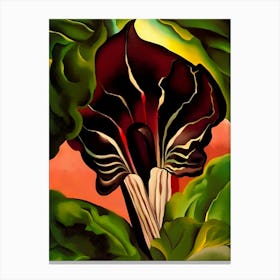 Georgia O'Keeffe - Jack-in-the-Pulpit II Canvas Print