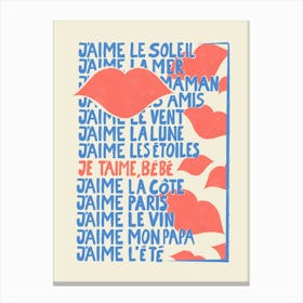 Jamie Le Sole Canvas Print