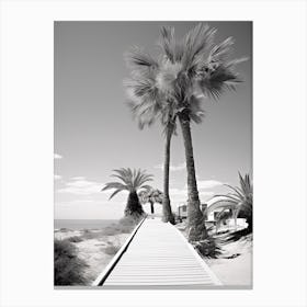 Algarve, Portugal, Photography In Black And White 1 Canvas Print
