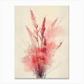 Watercolor Flowers 35 Canvas Print