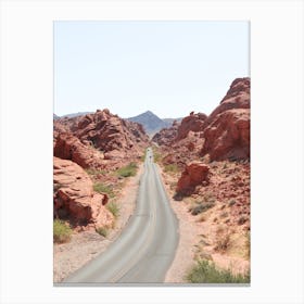 Roads Of Nevada Canvas Print