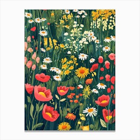 Wildflowers Canvas Print