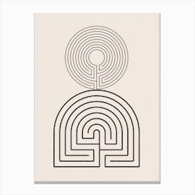 Labyrinth 2 Canvas Print