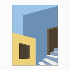 Stairs To Heaven minimalism art Canvas Print