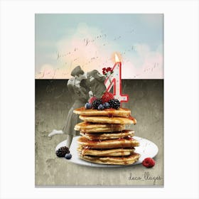 4 ans Canvas Print