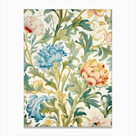 Floral Wallpaper 394 Canvas Print