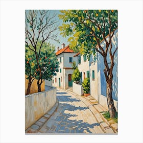 Village Road Canvas Print