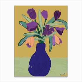 Tulips In Bloom Canvas Print