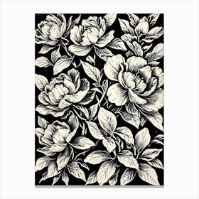 Peonies Canvas Print