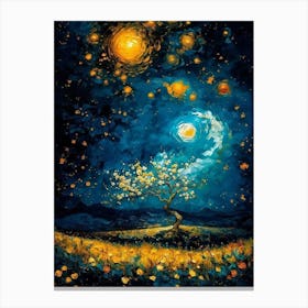 Starry Night Canvas Print