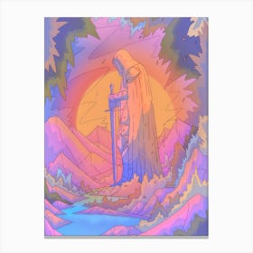 The Stone Guardian Canvas Print