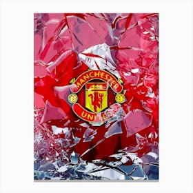 Logo Manchester United Canvas Print