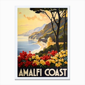 Amalfi Coast - Stunning Views of Italy's Coastline Canvas Print