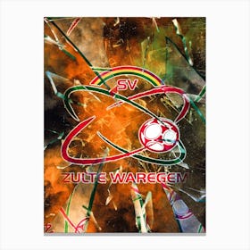 Zulte Waregem Canvas Print