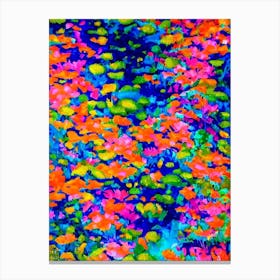 Acropora Selago Vibrant Painting Canvas Print
