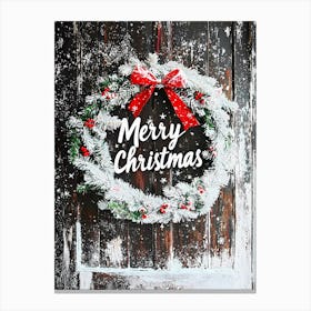 Merry Christmas 1 Canvas Print