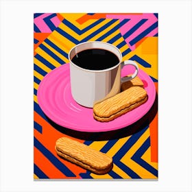 Coffee & Biscuit 1 Canvas Print