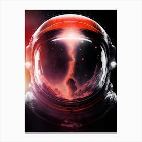 Astronaut Helmet Space Canvas Print