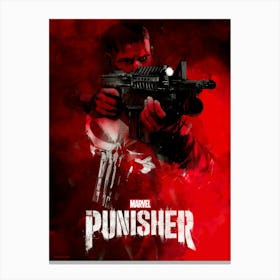 Punisher Movie And FIlm Canvas Print