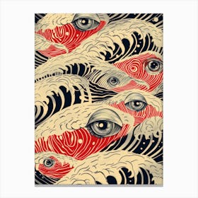 Eye Of The Fish Canvas Print