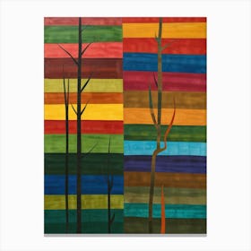 'Two Trees' Canvas Print