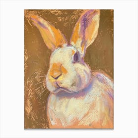 Pastel Rabbit Canvas Print