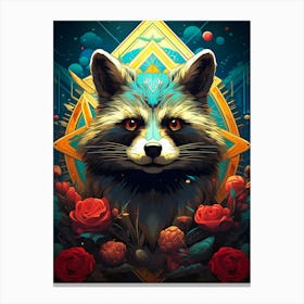 Raccoon 1 Canvas Print